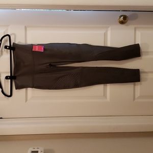 Spanx moto faux leather leggings